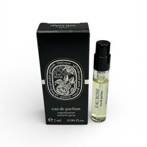 Diptyque Paris EAU ROSE Eau de parfum 2ml Sample Vial NWT
